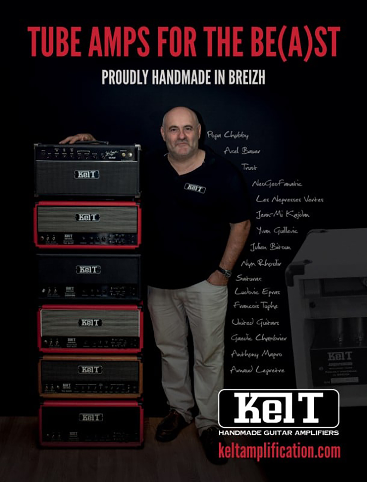 Kelt Amplification - Thierry Labrouze. © Kris Viala
